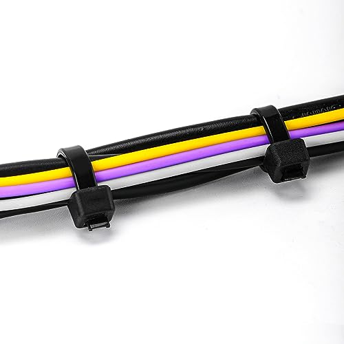 Thumbnail 7 de Amazon Basics Fascette stringicavo regolabili – 500 pezzi in nero, 100–300 mm