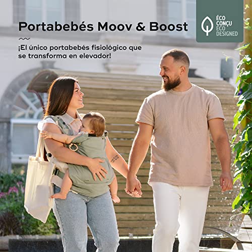 Detalle 2 de Babymoov Portabebés Moov & Boost Sage green