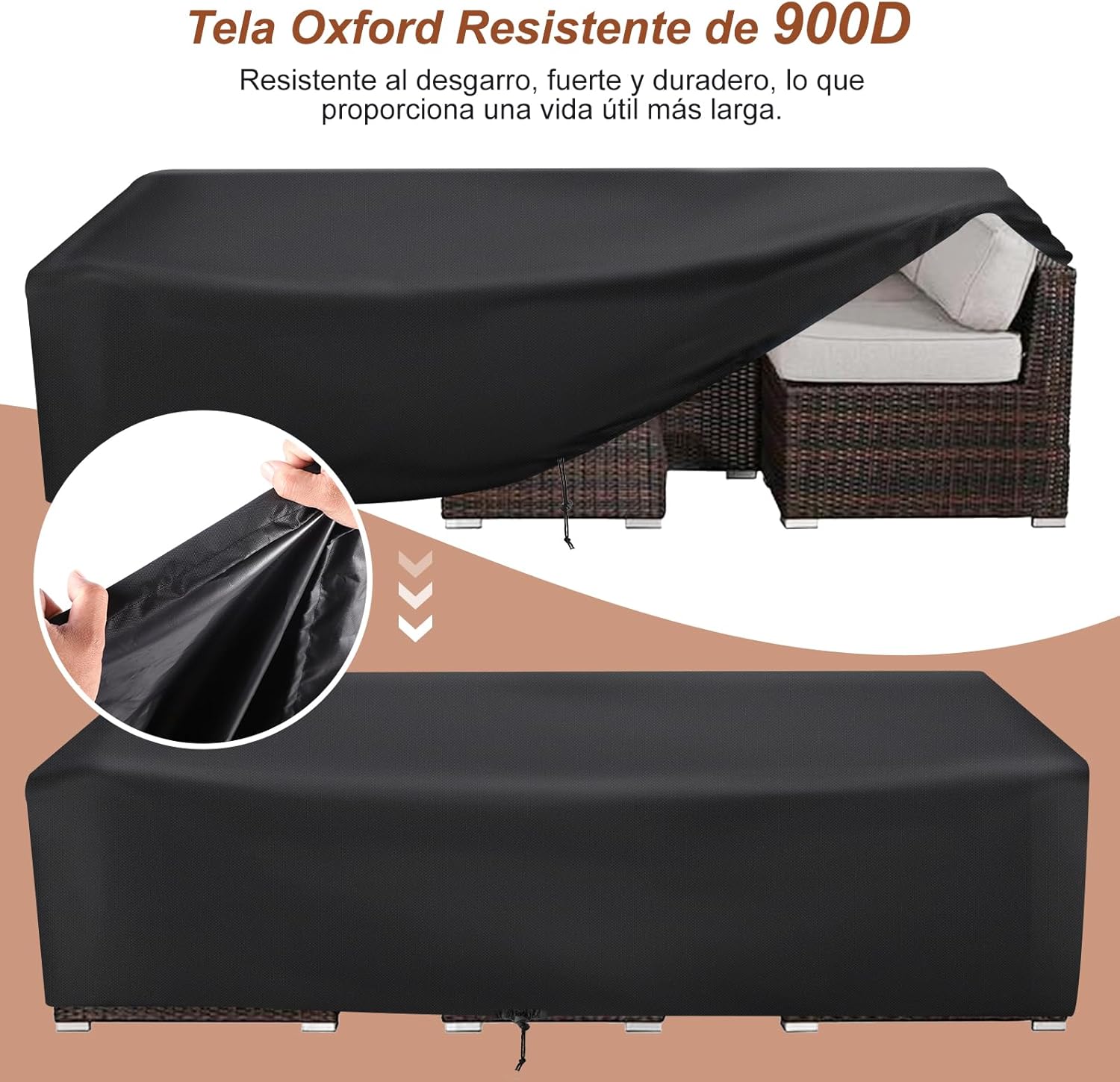 Thumbnail 5 de Funda Muebles Exterior Impermeable Kompinac ⛱