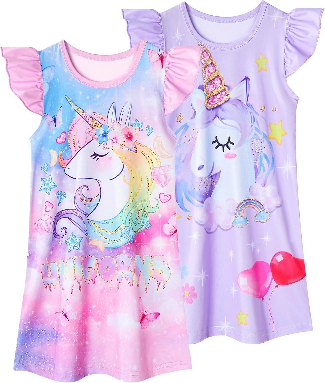 Detalle de LQSZ Girls' Nightgowns, Polyester