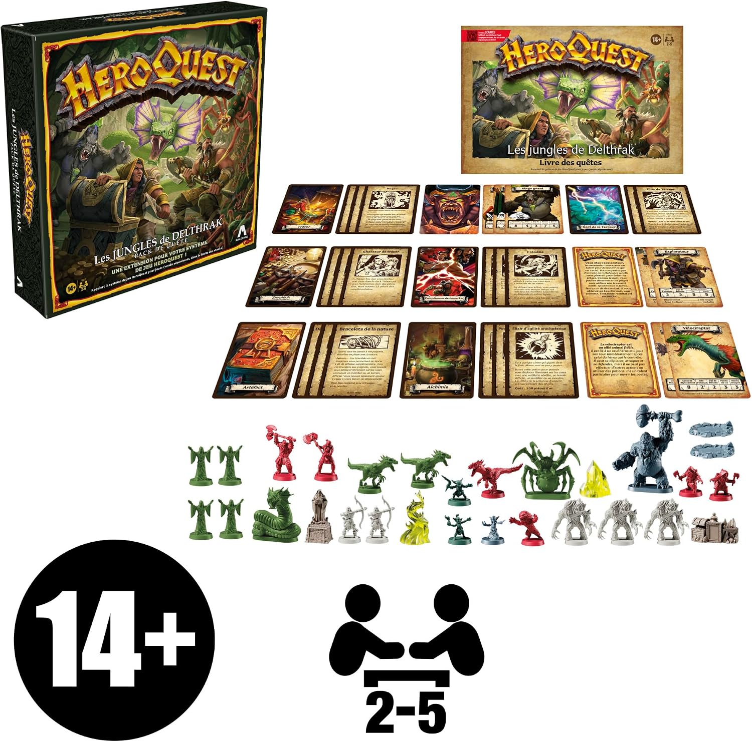 Detalle 2 de HEROQUEST Jungles of DELTHRAK extension