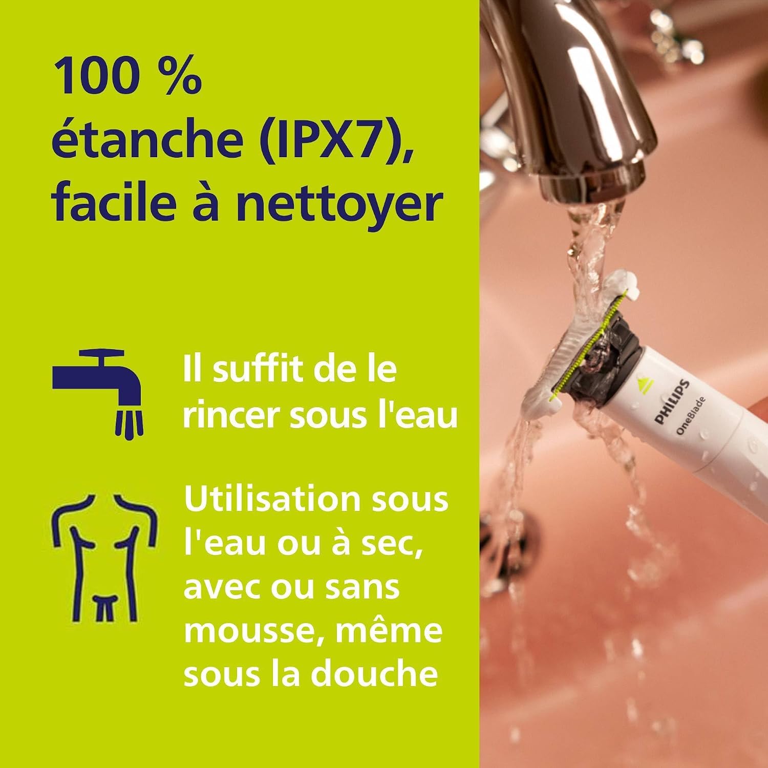 Thumbnail 4 de Philips OneBlade Intimate QP1924/30 — rasage intime avec protection cutanée SkinProtect