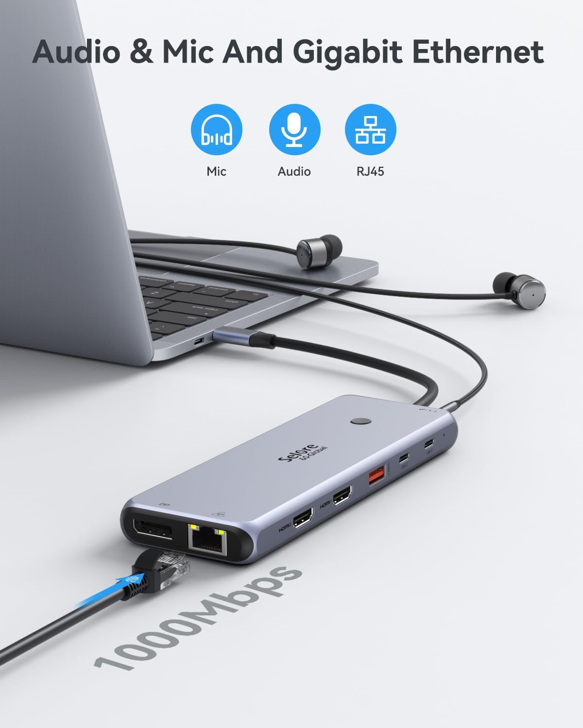 Thumbnail 4 de USB C Dockingstation 13 in 1 Dual HDMI