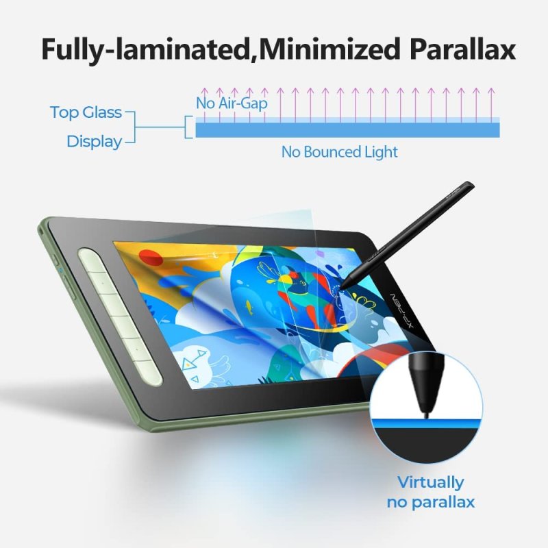 Detalle 2 de XP-Pen Artist 10 2ª Generación tableta 10.1" FullHD negra