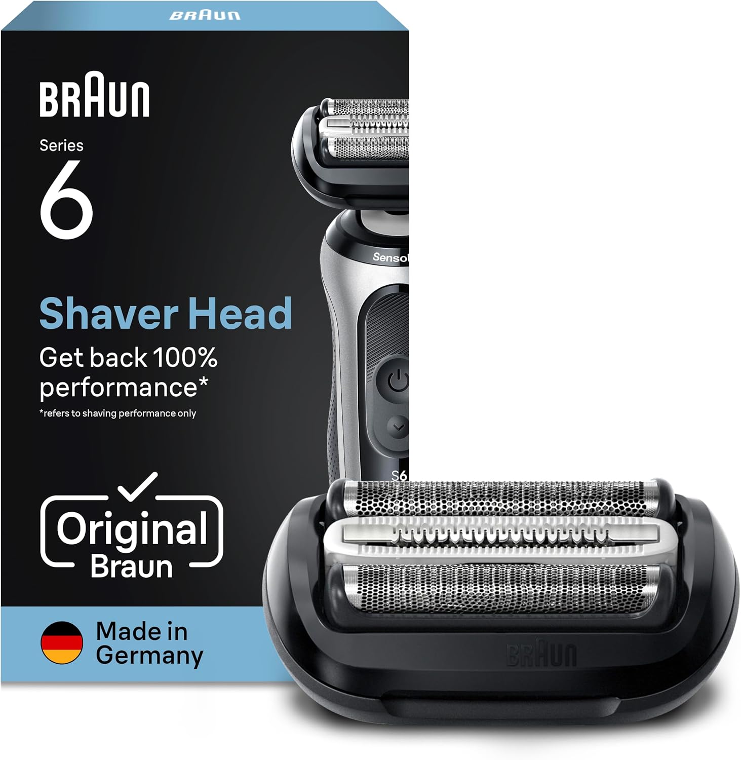 Detalle de Braun Serie 6 64B testina originale