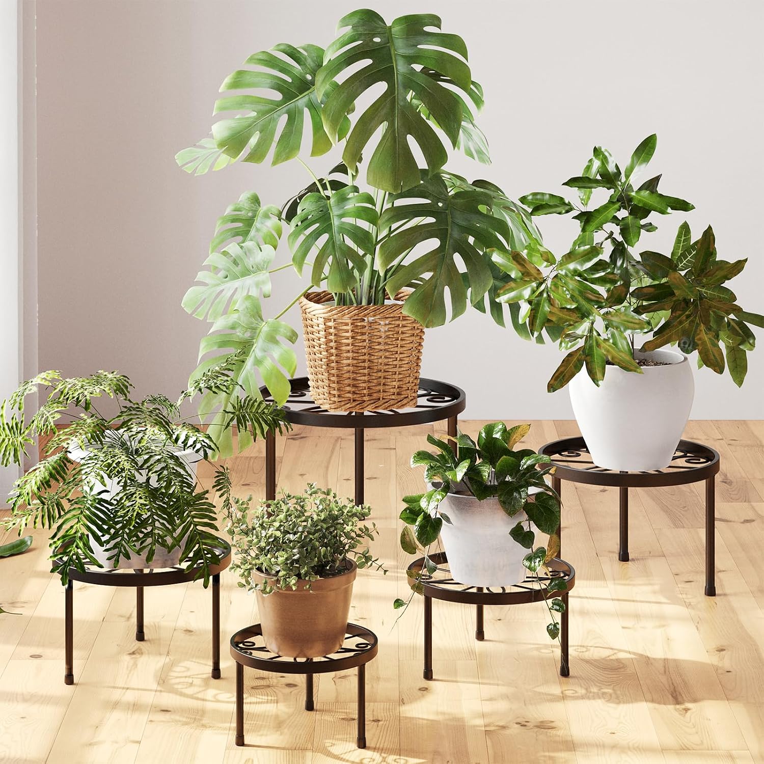 Detalle 2 de Bamworld 5-Pack plant stands