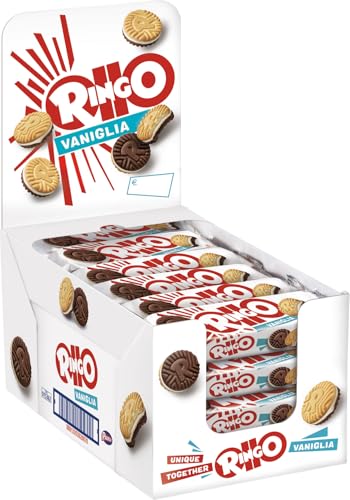 Pavesi Ringo biscotti farcito crema vaniglia 55 g x 24