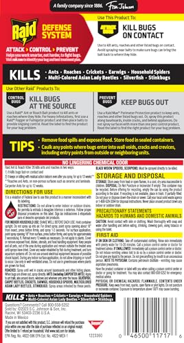 Thumbnail 11 de Raid Ant & Roach Killer Bug Spray, Fragrance Free, 17.5 oz, 2 Count