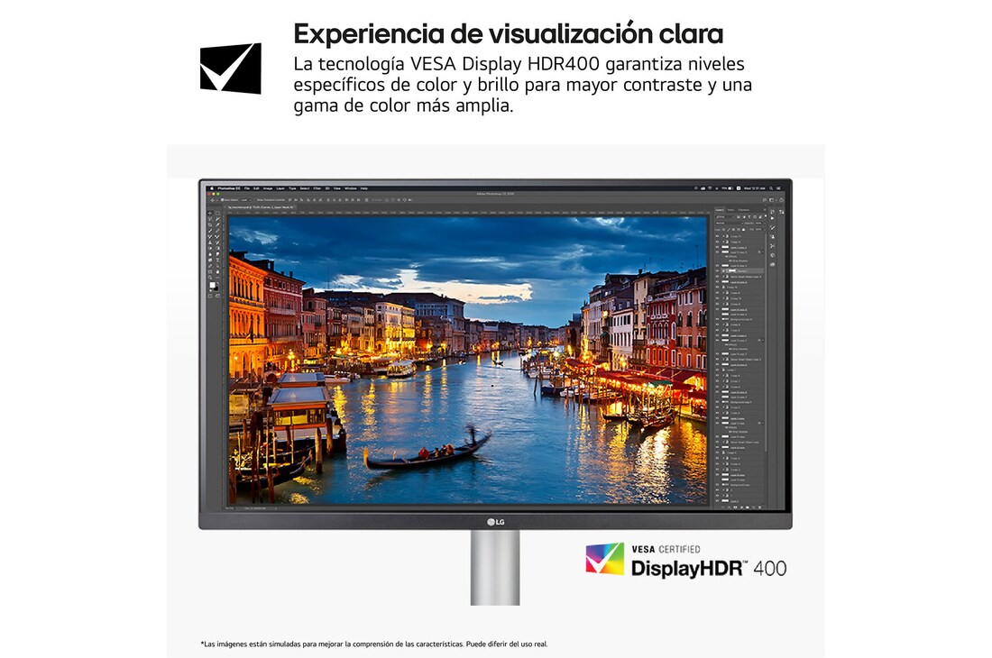Thumbnail 4 de LG 27UP850K-W Outlet 27" UHD 4K Monitor IPS