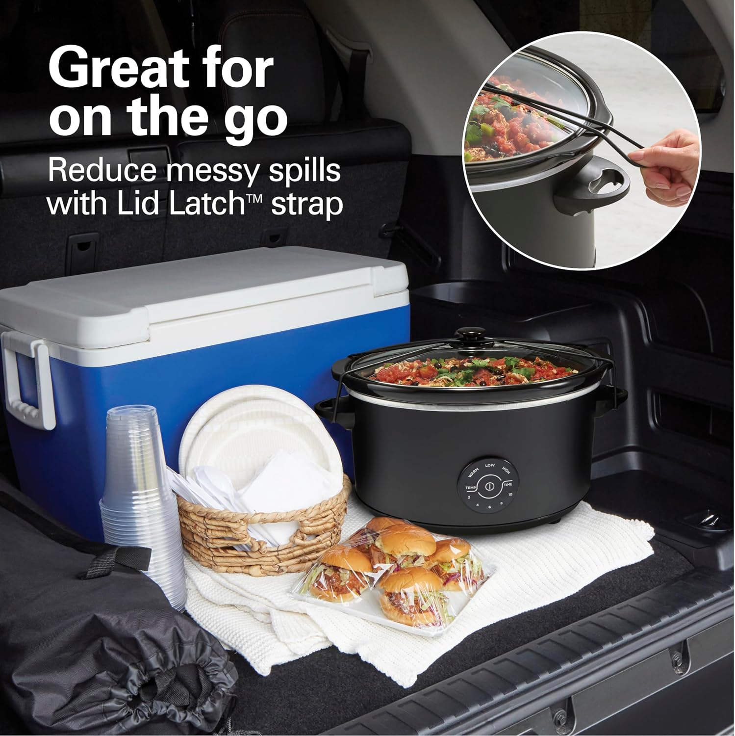 Detalle de Hamilton Beach Slow Cooker 7 Quart