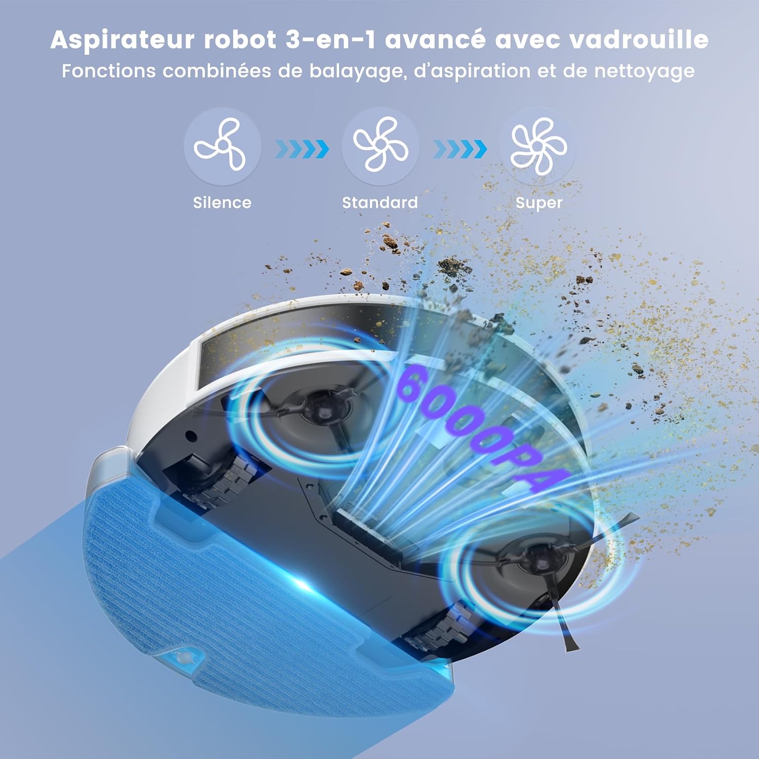 Thumbnail 6 de OKP L6 Aqua Robot Aspirateur 6000 Pa ⚙