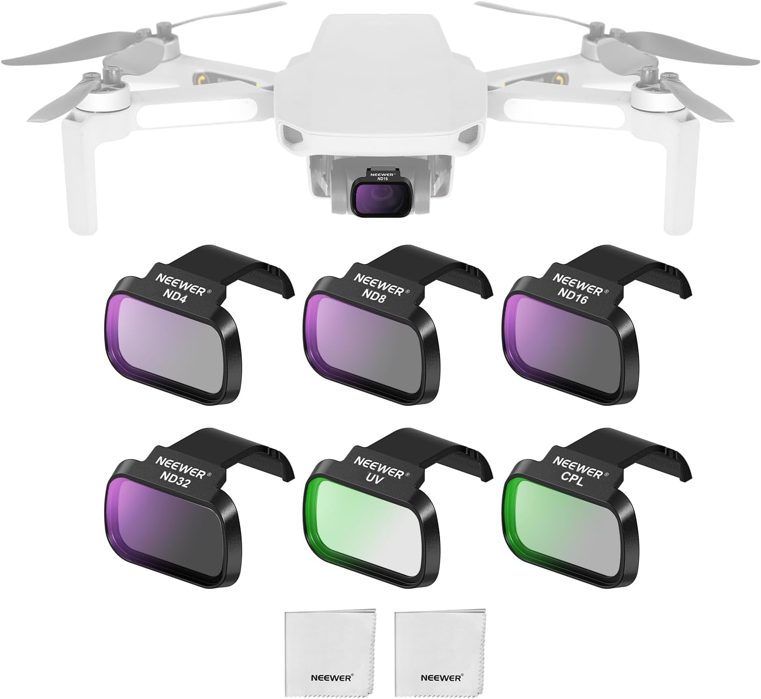 Detalle de NEEWER FL-B31 ND Filter Set 6-pack
