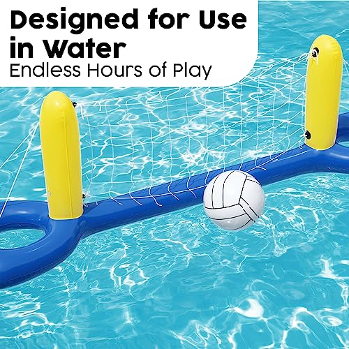 Detalle 2 de Bestway 8' x 25" Volleyball Set para piscina: juego rápido y sencillo