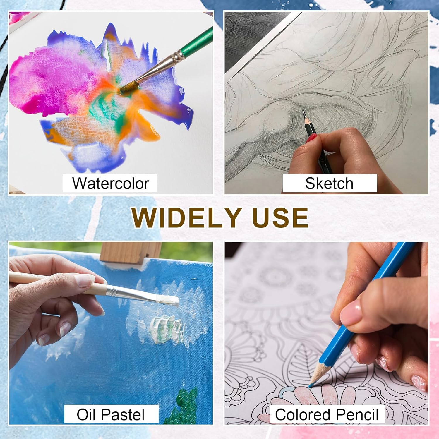 Thumbnail 5 de Romon Carta Acquerello 300 g/m² A5 🎨