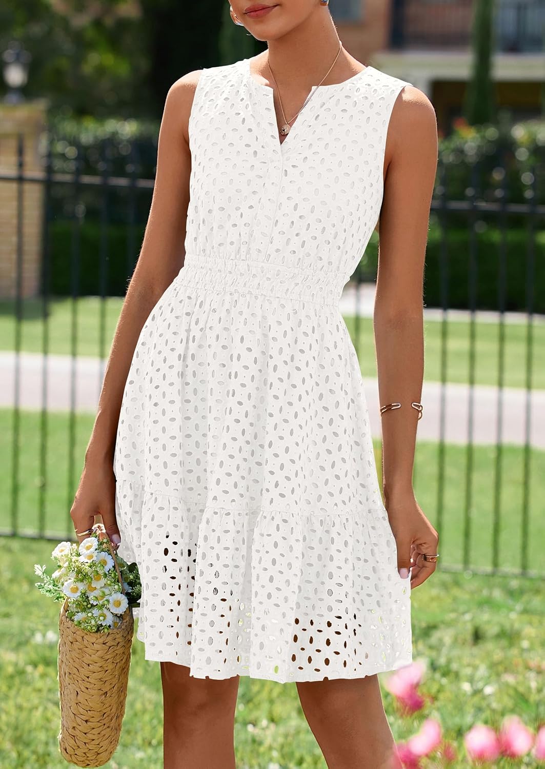 Detalle 2 de PRETTYGARDEN Women's Summer Dress 2026