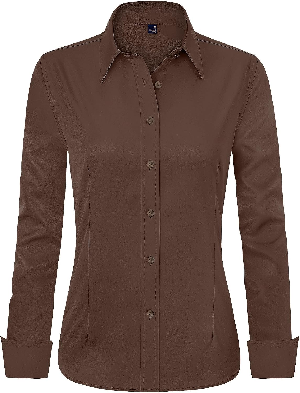 Thumbnail 5 de J.VER Womens Dress Shirt Long Sleeve