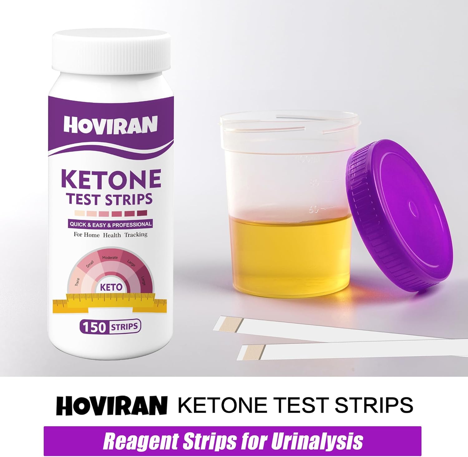 Thumbnail 2 de HOVIRAN ketone test strips, 150 count