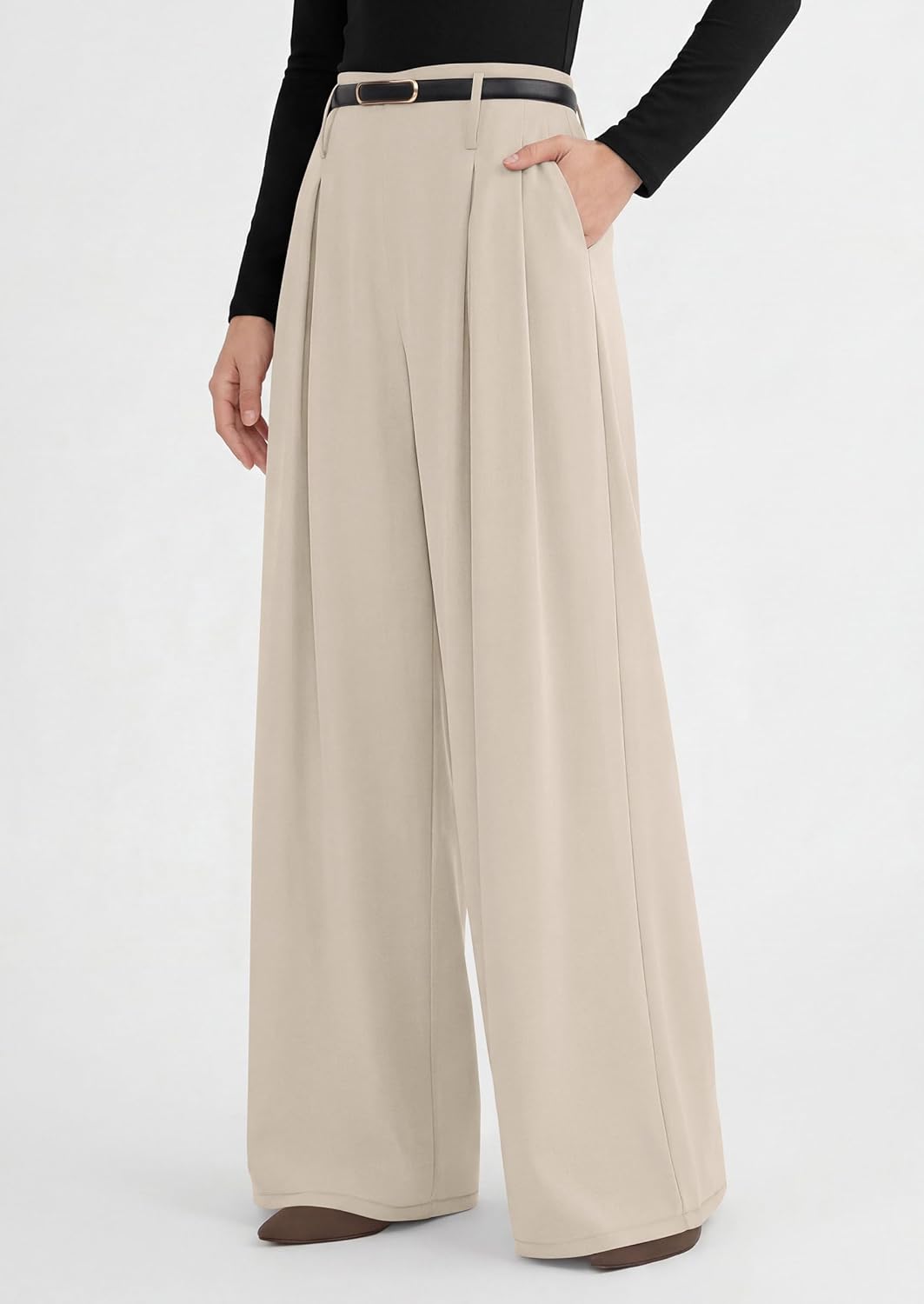 Thumbnail 6 de PRETTYGARDEN Wide Leg Trousers High Waist 2026