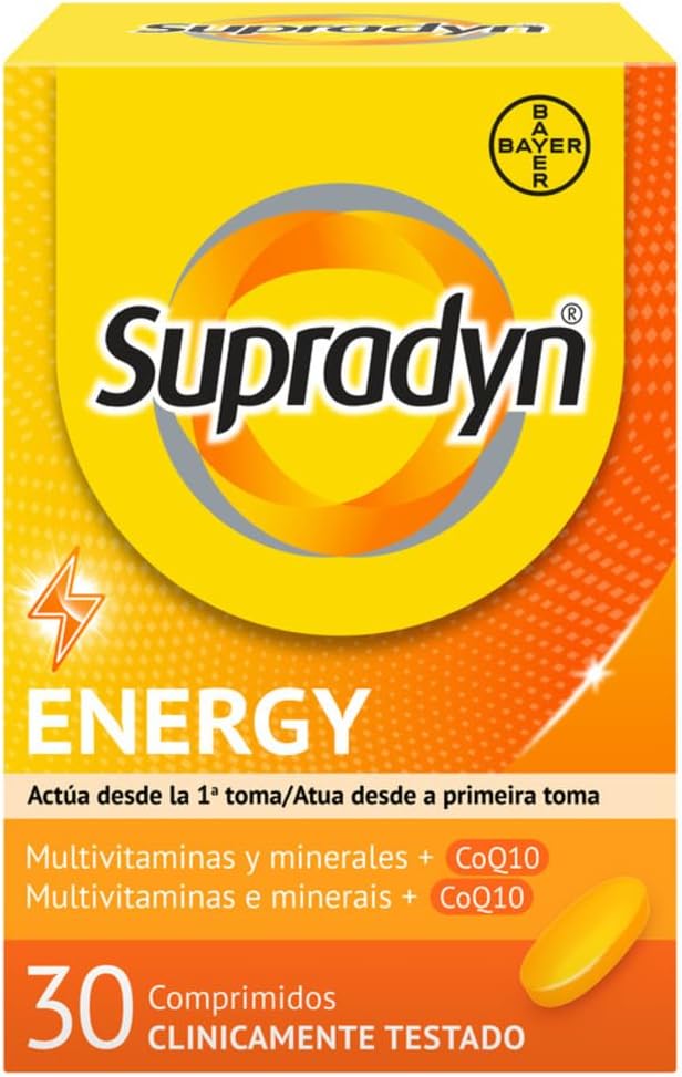 Detalle de Supradyn Energy multivitamínico 30 comprimidos