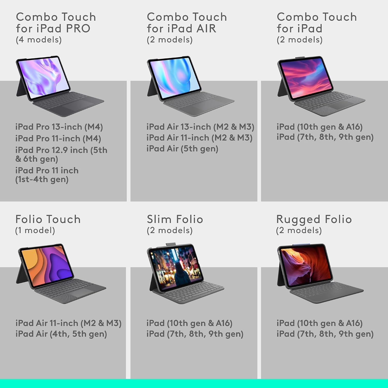 Thumbnail 6 de Logitech Slim Folio Keyboard Case for iPad (10th gen & A16) with wireless keyboard and Logitech Crayon (USB-C)
