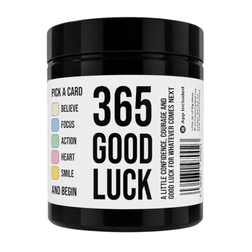 365 Good Luck Gift – One Message for Every Day of the Year (Standard) by Little Jar of Big Ideas