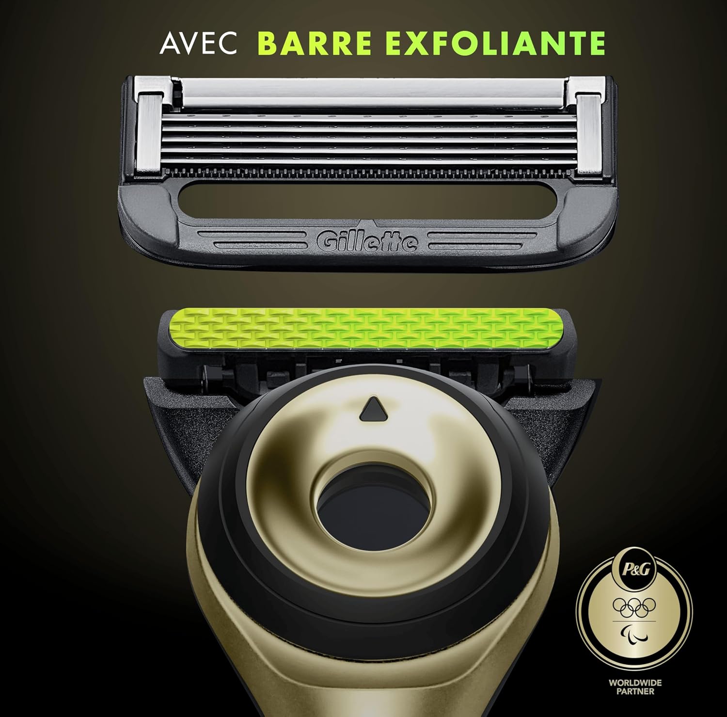Detalle de Gillette Labs Rasoir avec barre exfoliante, 5 lames ⚙
