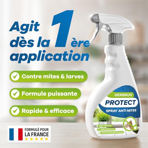 Thumbnail 1 de GEROBUG Spray Anti-Mites 500 ml – Protection simple et efficace contre les mites alimentaires et vestimentaires