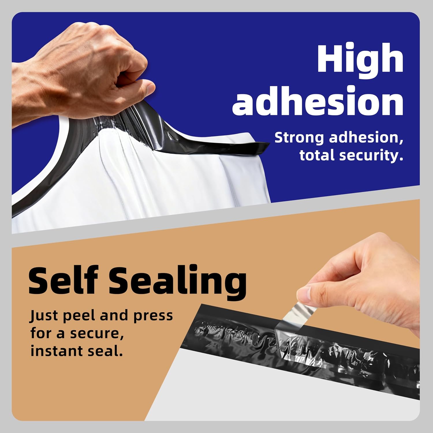 Thumbnail 2 de weenon PM-001 10 x 13-Inch Poly Mailers, 100-Pack, Self-Seal