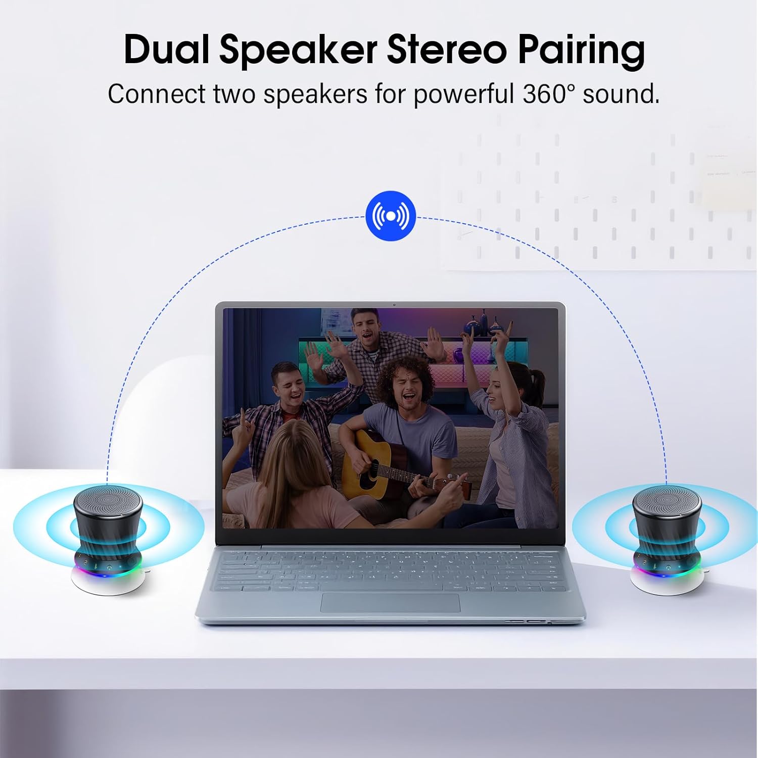 Thumbnail 2 de Bluetooth Shower Speaker 5.3 Portable with Suction Cup