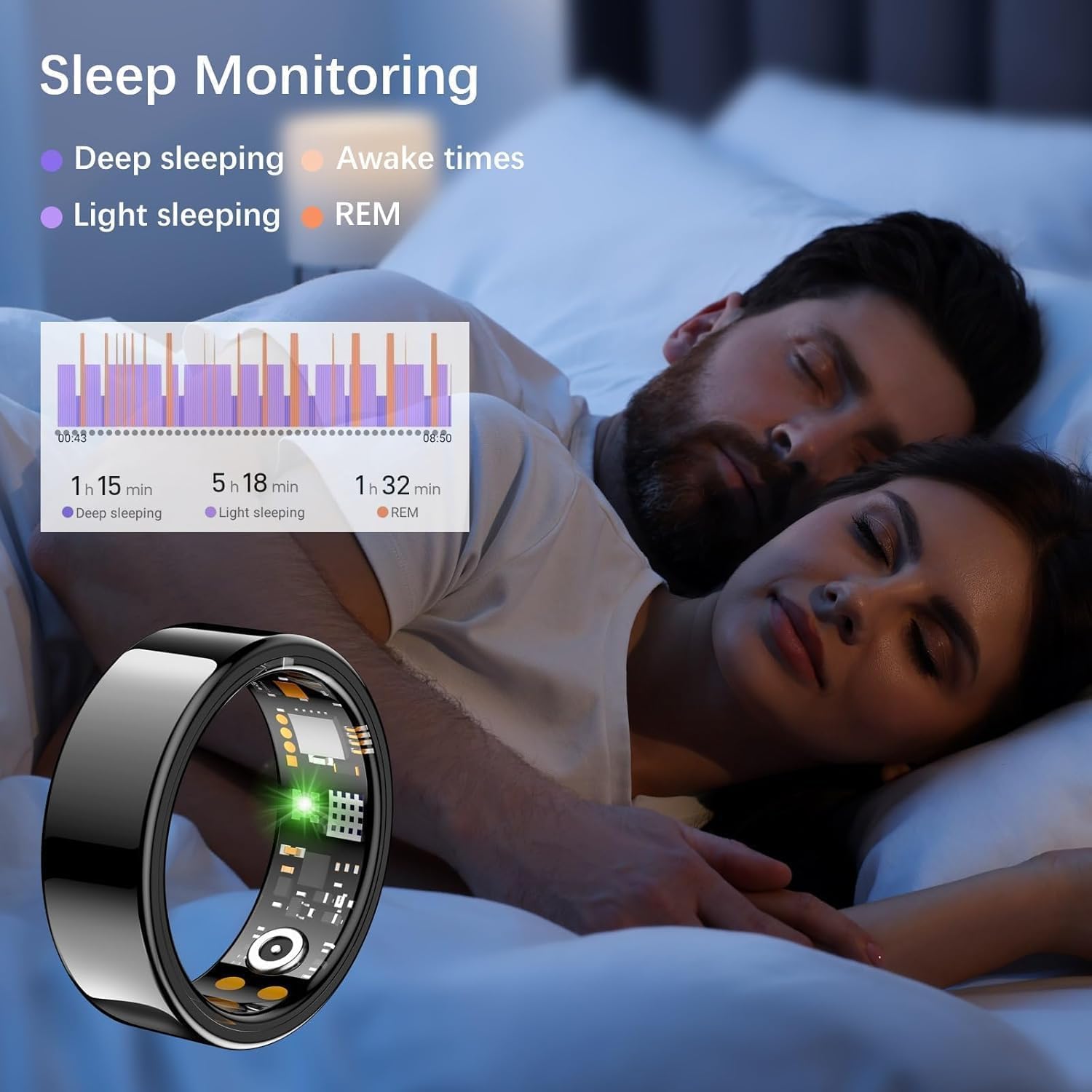 Detalle de Smart Health Ring, Size 11