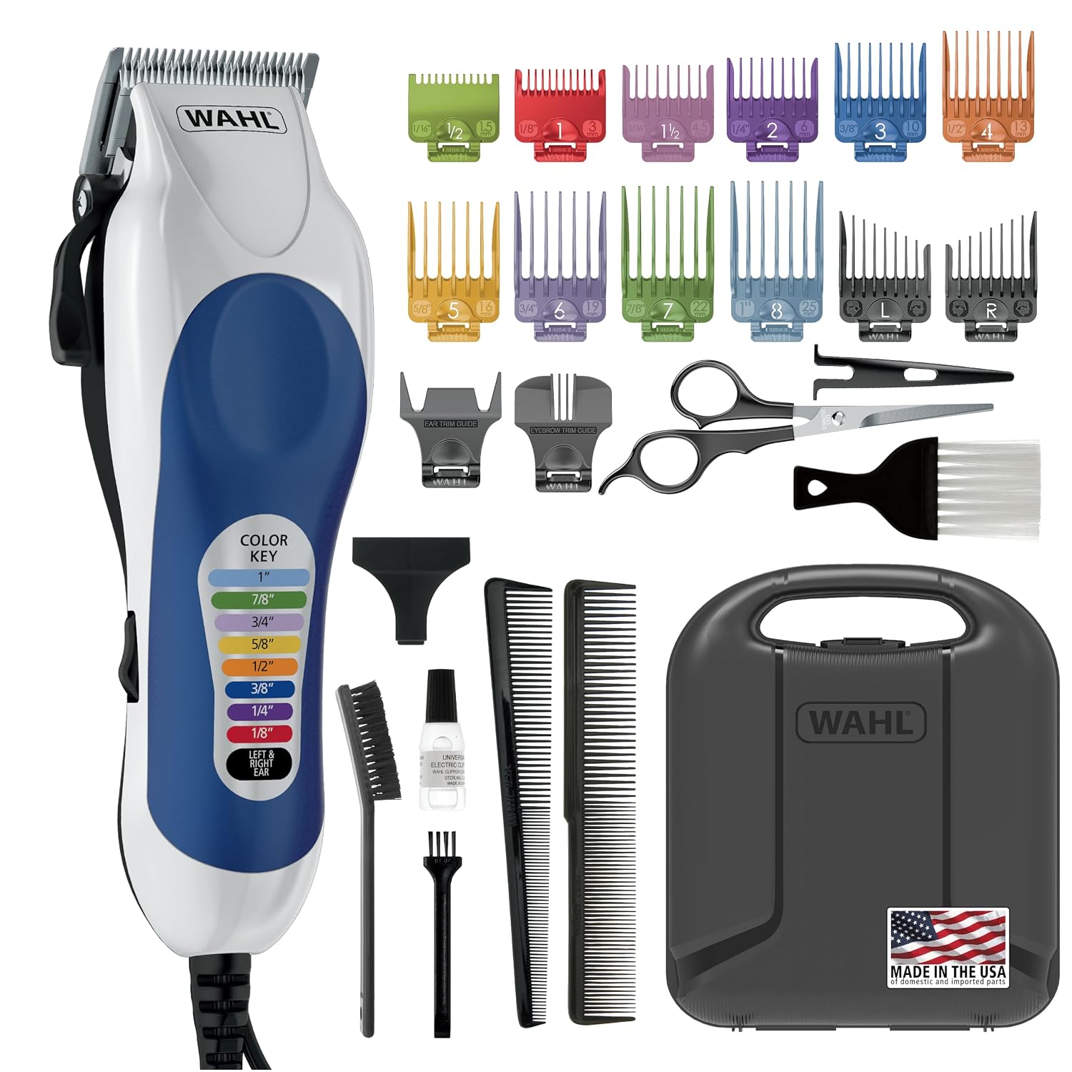 Detalle de Wahl 79300-1001M Color Pro Hair Clipper Kit ✂