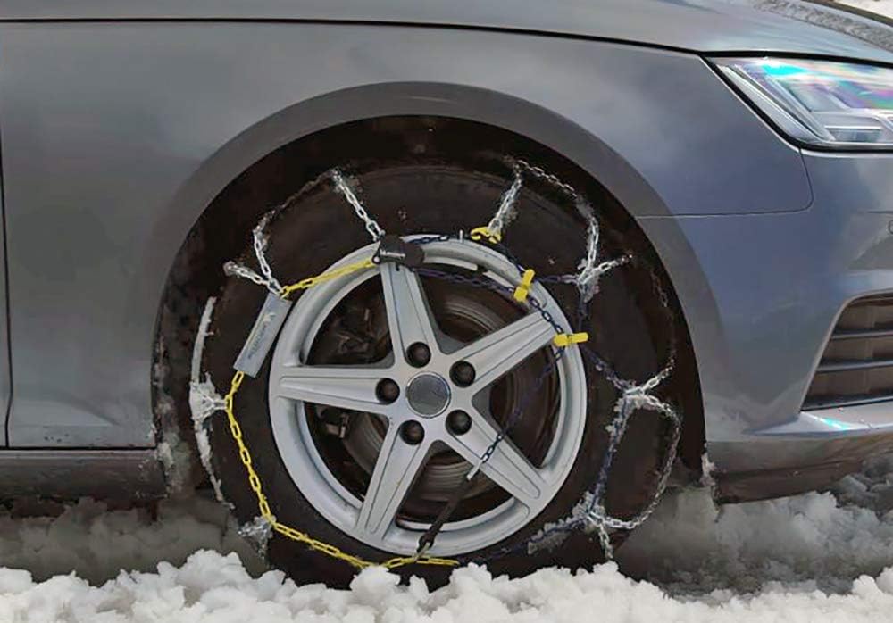 Thumbnail 1 de MICHELIN snökedjor med extremt grepp, 9 mm länkar och självlåsande spänning
