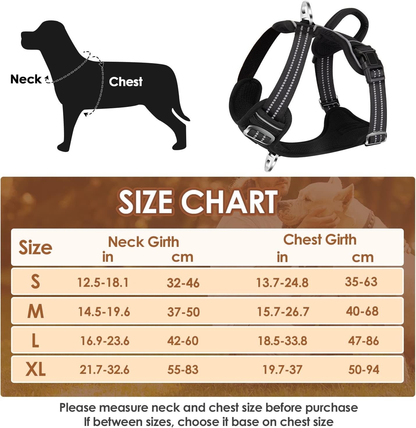 Thumbnail 1 de Eyein Dog Harness Large XL