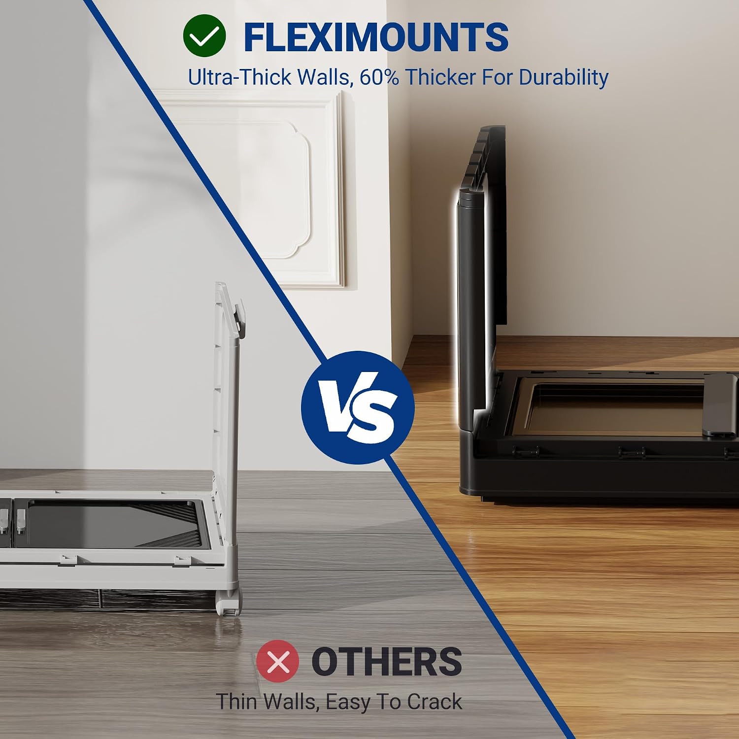 Detalle de FLEXIMOUNTS Stackable Storage Bins 228 QT