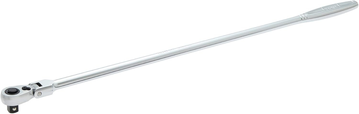 Detalle de トネ RH4FHX 超ロング首振ラチェットハンドル 12.7mm・72枚ギア・ソケットホールド機構
