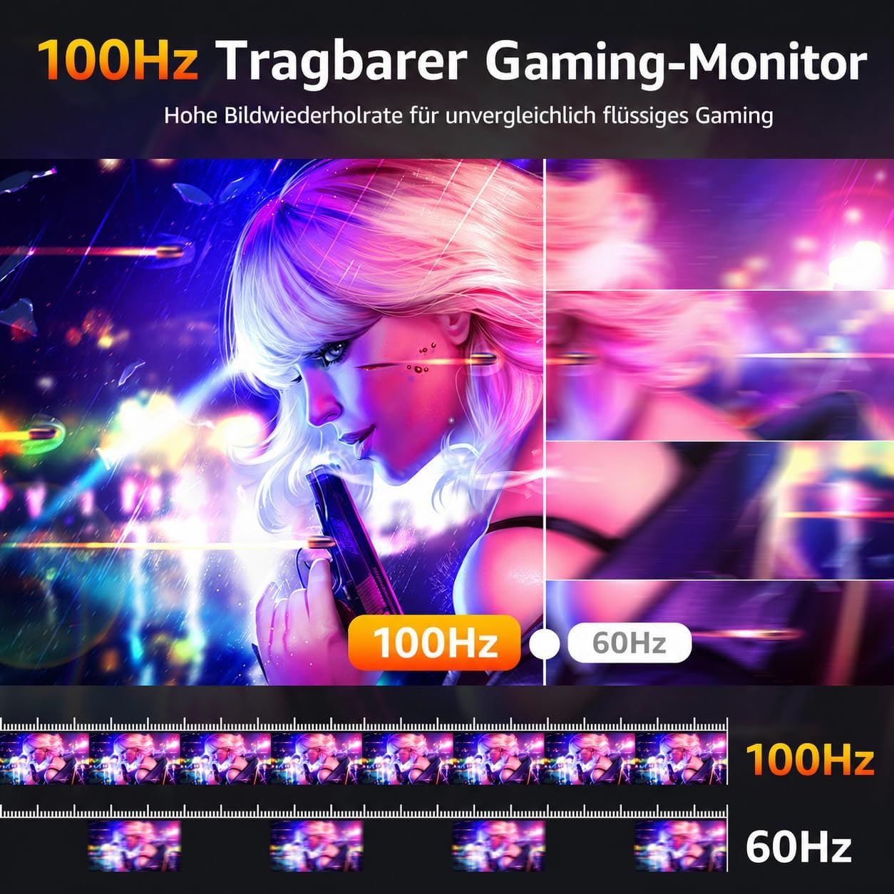 Thumbnail 2 de cocopar 18,5 Zoll tragbarer Monitor