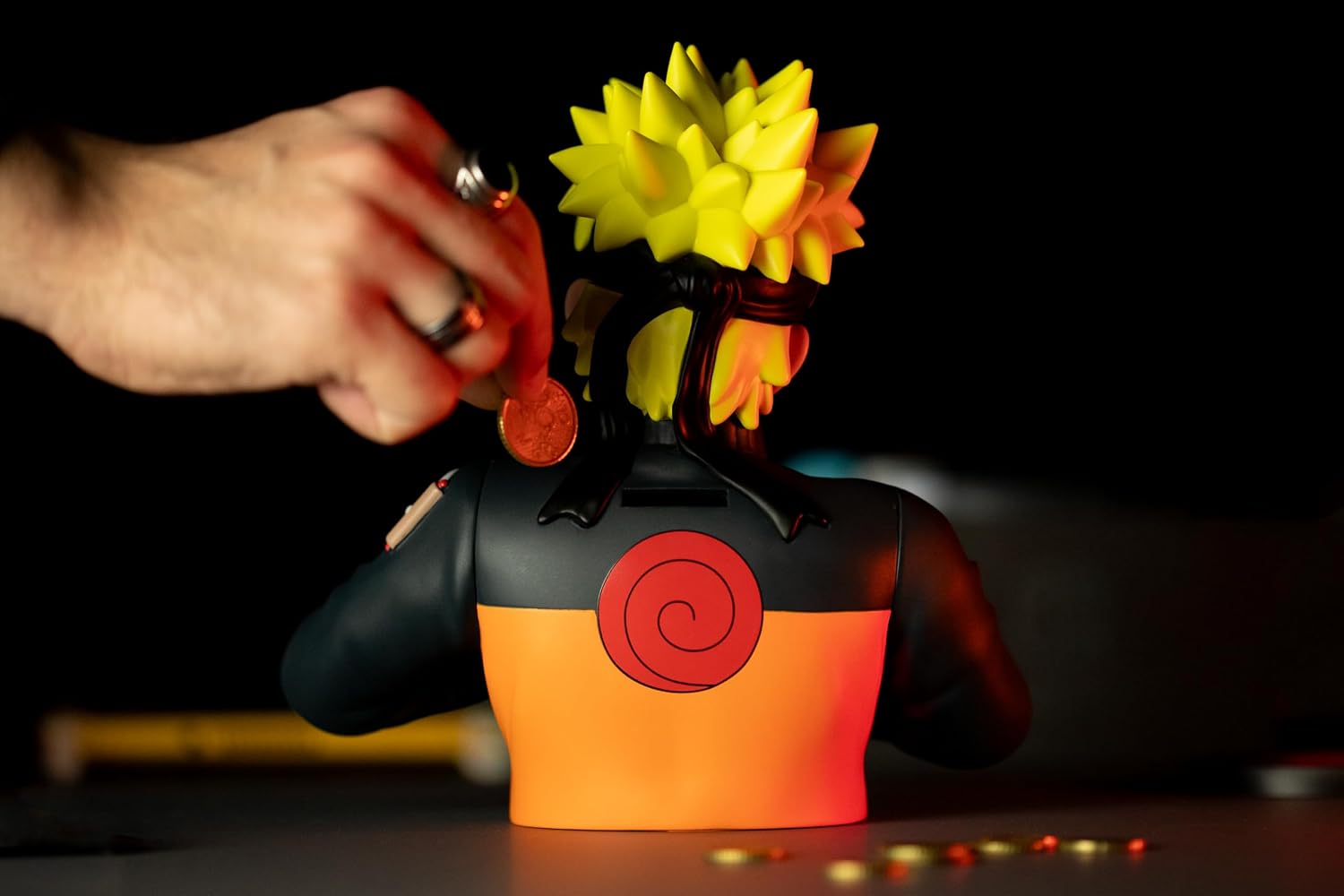 Thumbnail 5 de Konix Naruto Shippuden Sparschwein – PVC, 24 × 16 × 23 cm, Motivbüste Naruto
