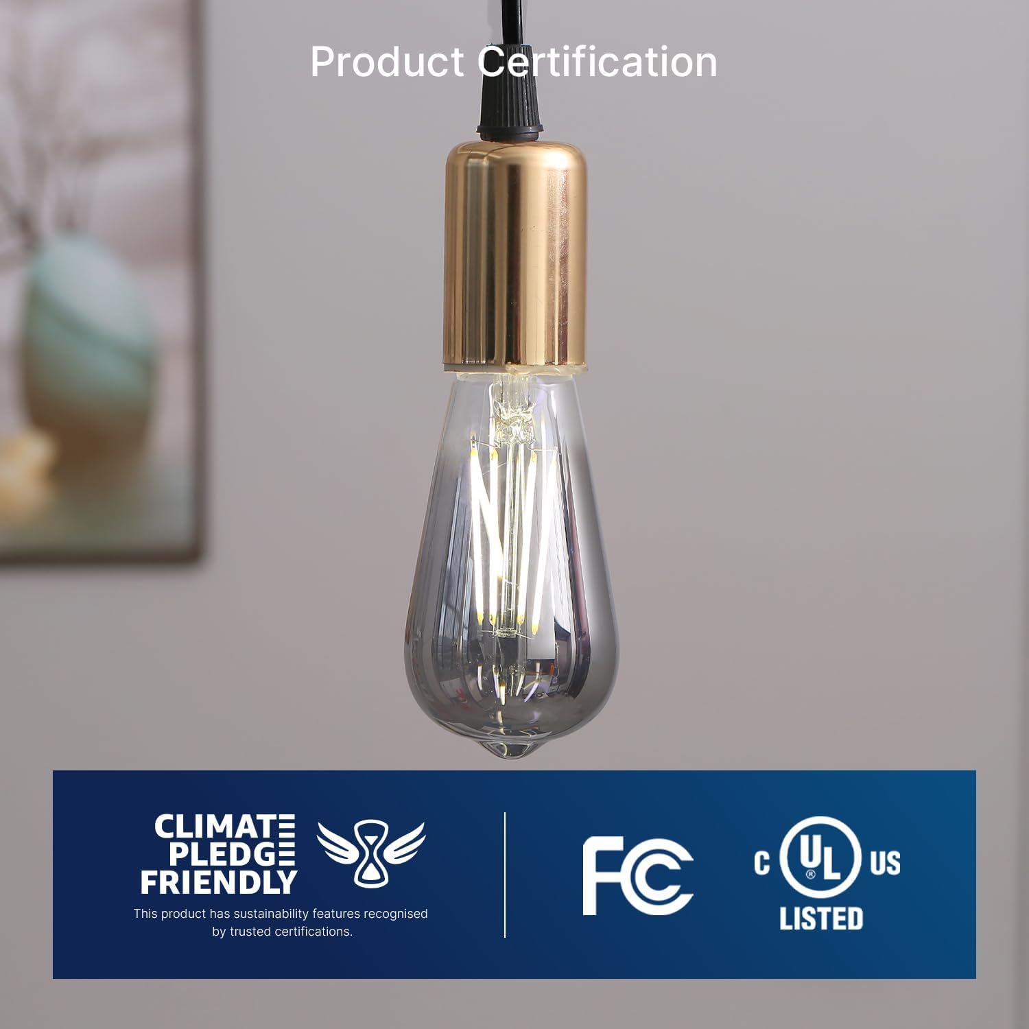 Detalle 2 de FLSNT LED Edison Bulb ST19