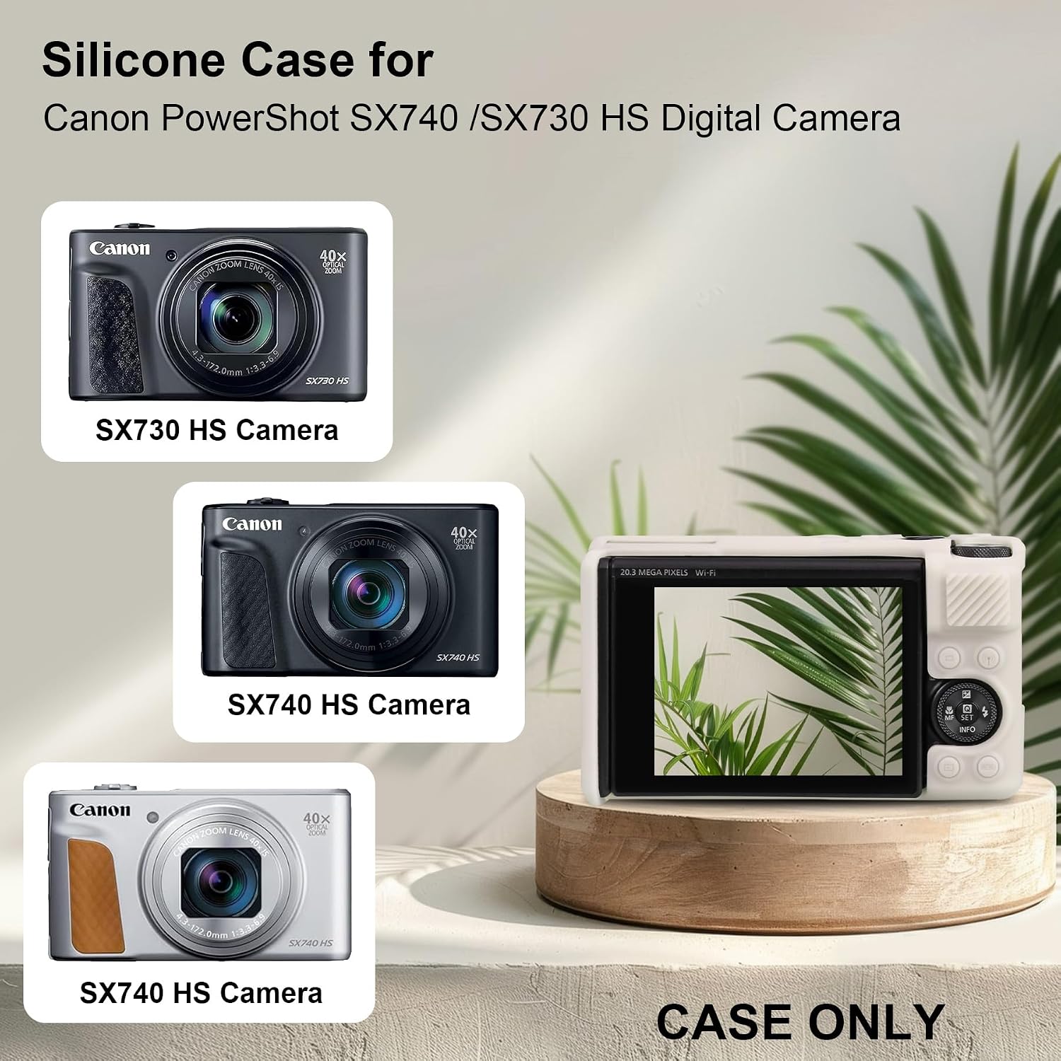 Detalle de RAIALL SX740 silicone camera case