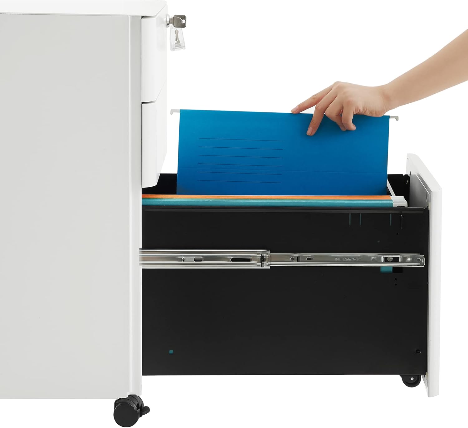 Thumbnail 6 de SONGMICS Cassettiera da ufficio 30×46×59,2 cm 🗄️