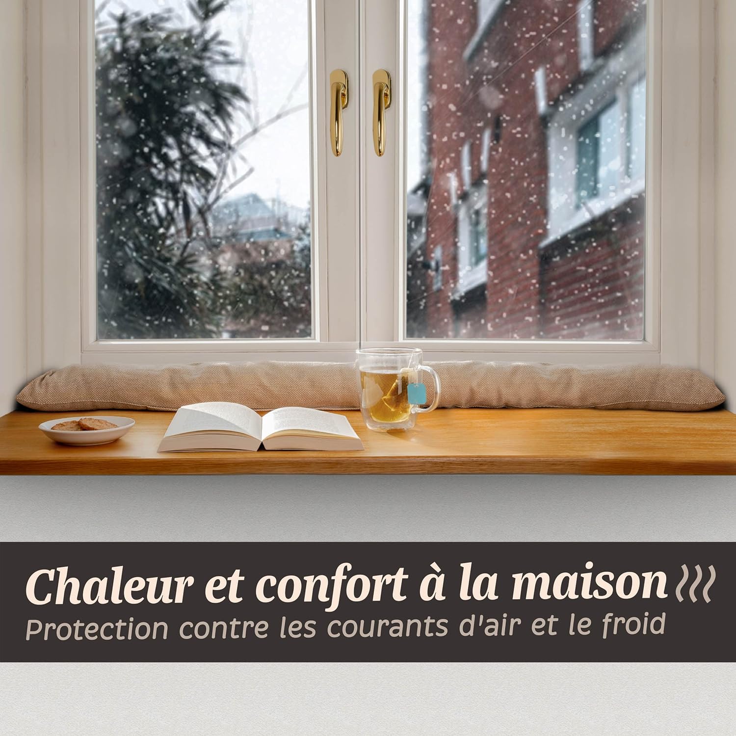 Detalle 2 de Praknu Boudin Anti Froid Fenêtres 120 cm