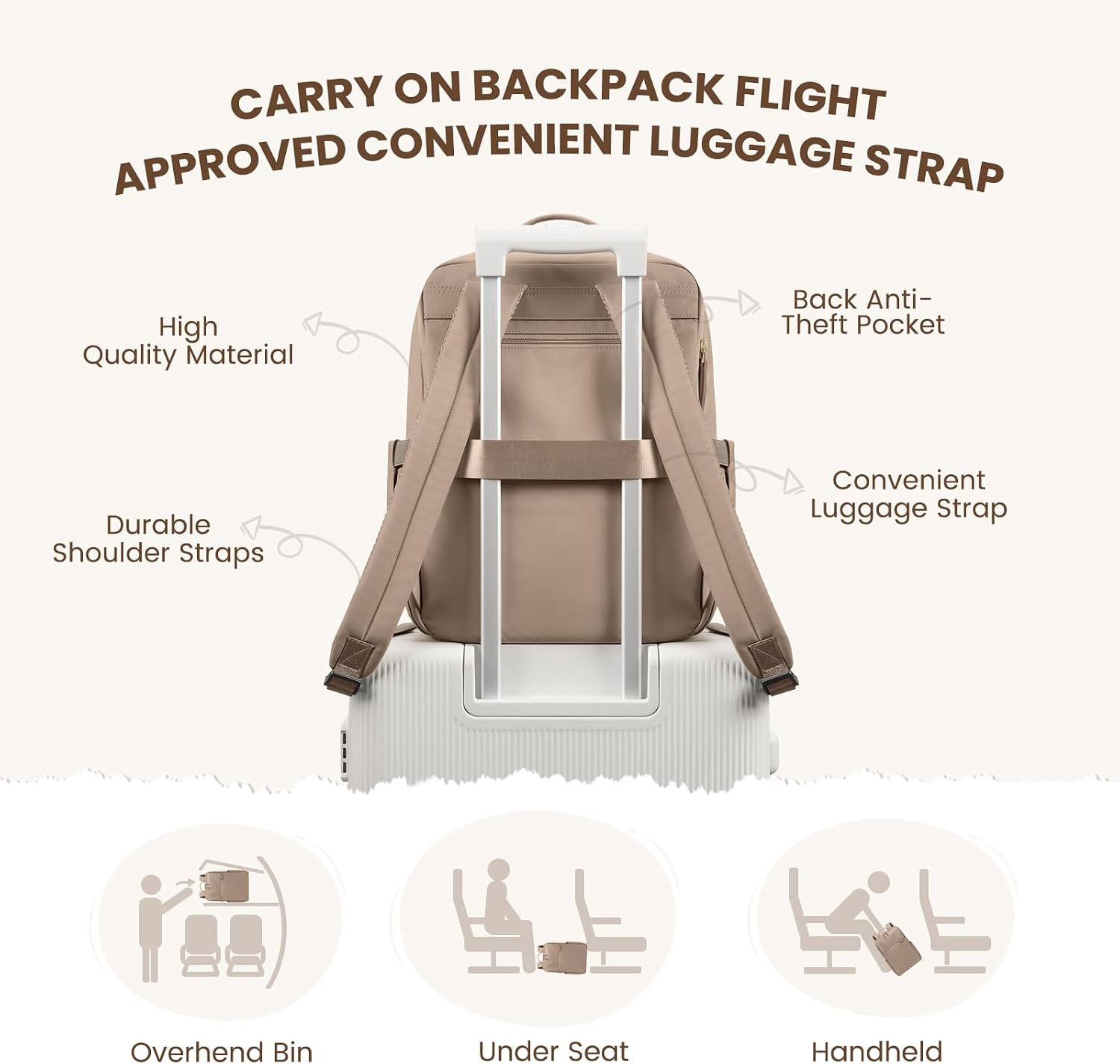 Thumbnail 6 de GOLF QUALITY 16-Inch Laptop Backpack for Work and Everyday Use