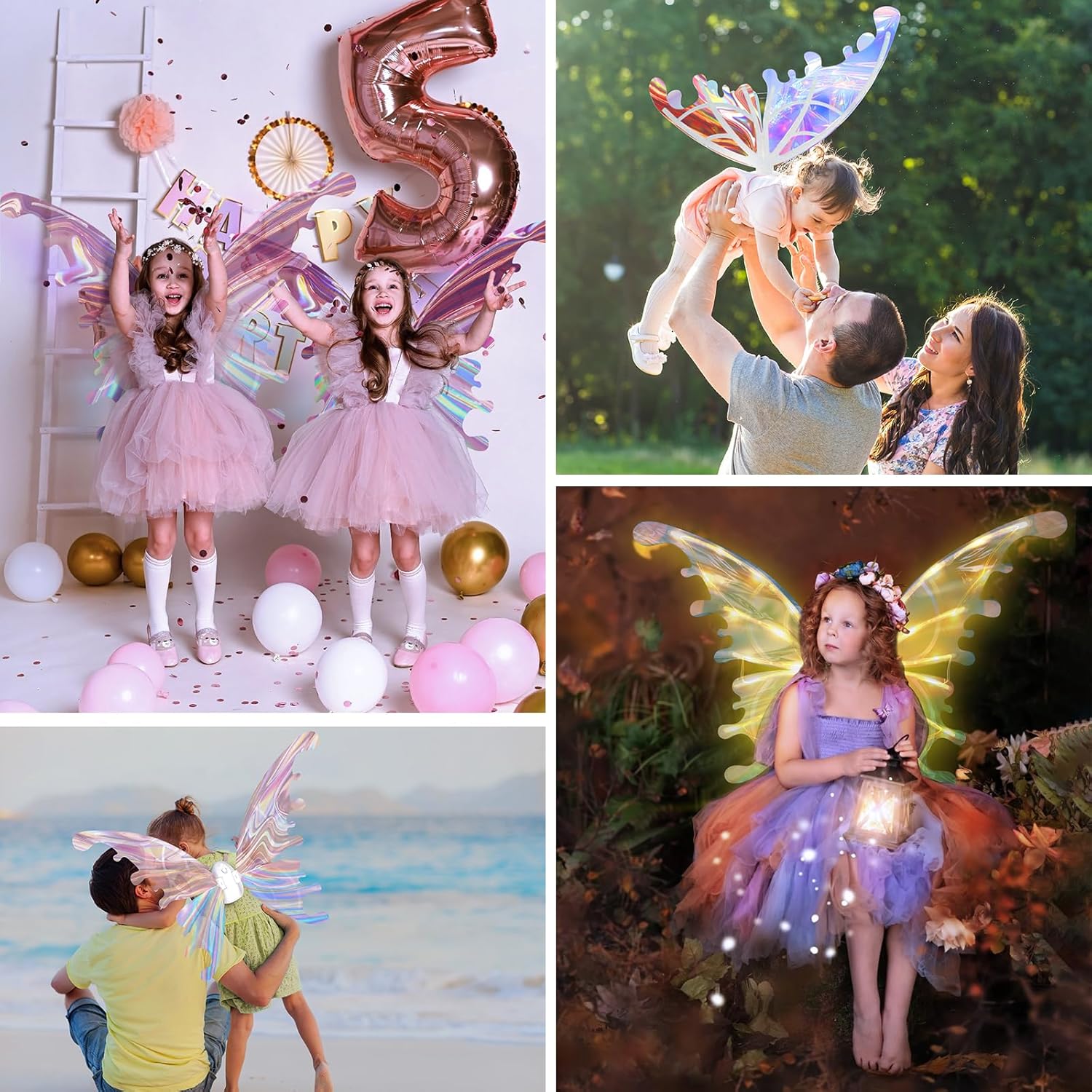 Thumbnail 5 de maysida Electric Fairy Wings LED light-up wings for girls ๐งโ