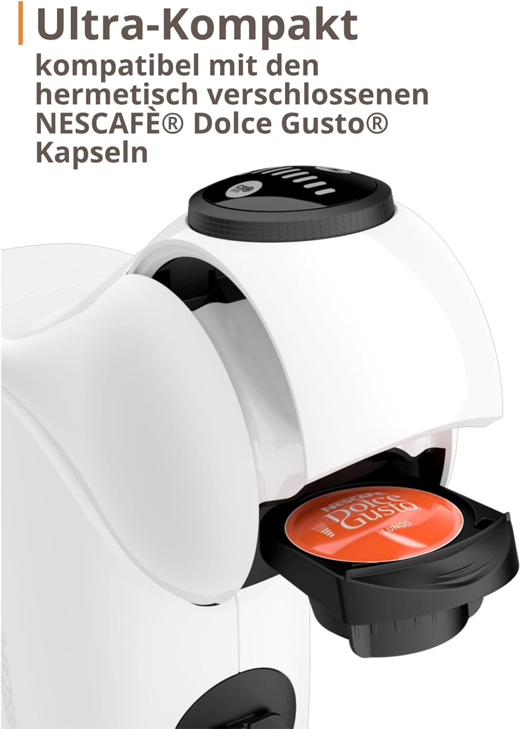 Thumbnail 2 de NESCAFÉ Dolce Gusto Genio S Basic von Krups (KP2431) – kompakte Kapselkaffeemaschine mit 15-Bar-Druck