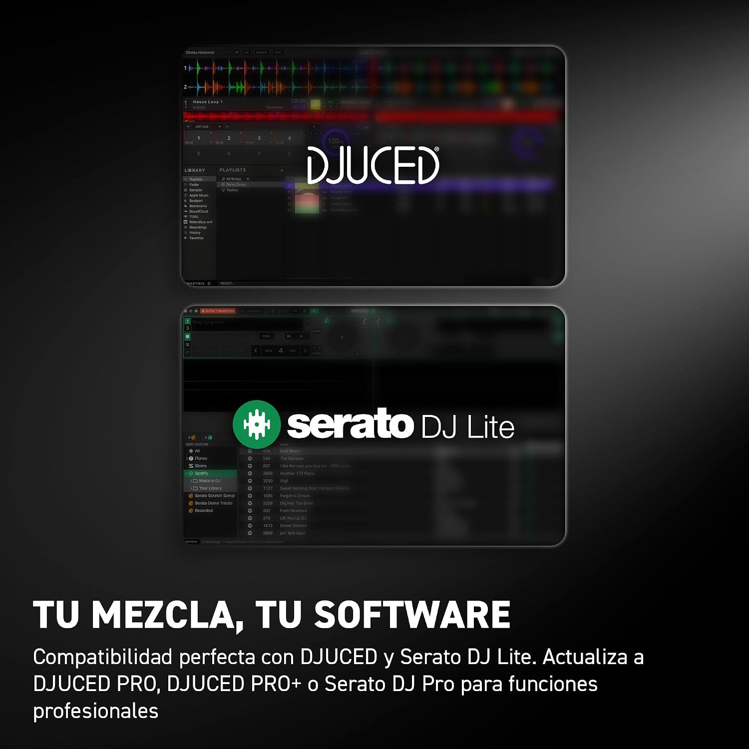 Thumbnail 6 de Hercules DJControl Inpulse 500: Controladora USB de 2 decks para Serato DJ Lite y DJUCED