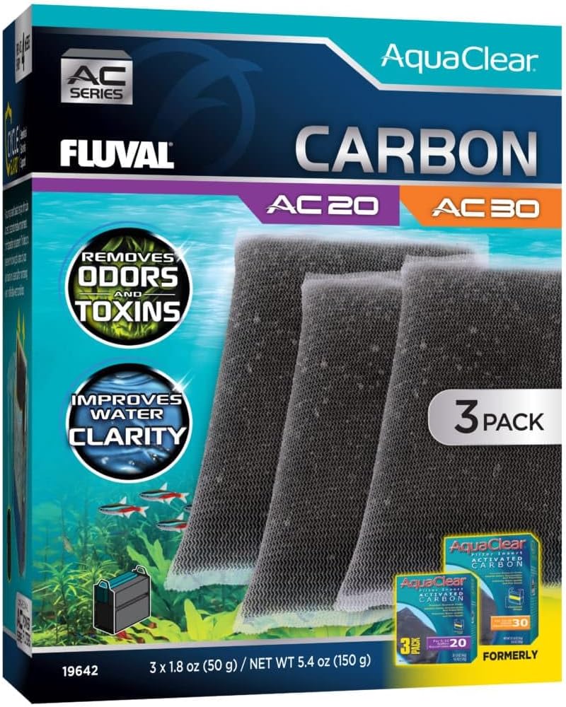 Detalle de Fluval Lot de 3 filtres à dos AquaClear AC20/AC30
