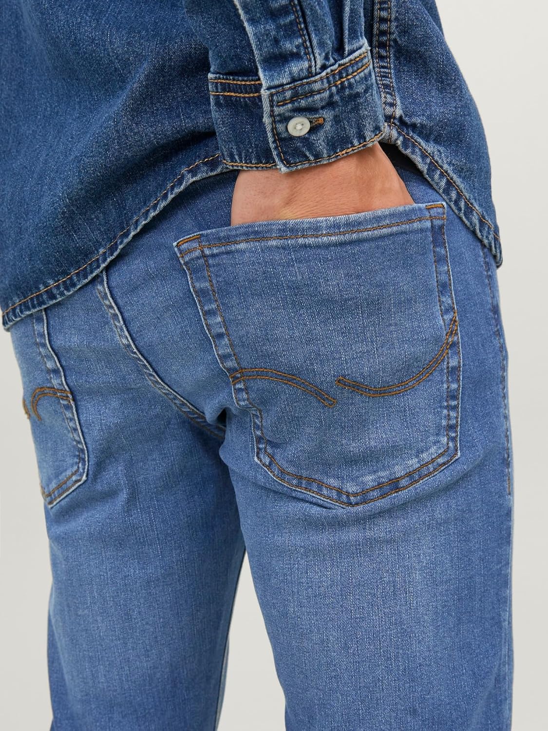 Thumbnail 5 de Jeans slim JACK & JONES con vita bassa e tessuto elastico