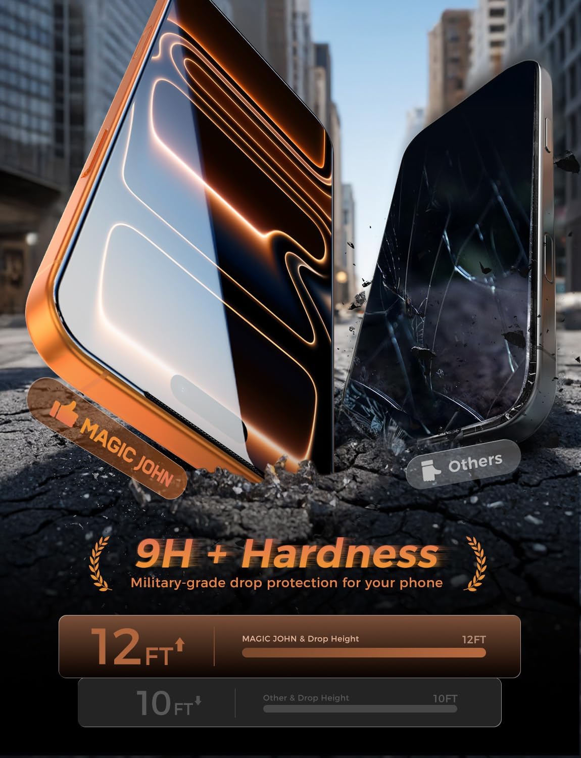 Thumbnail 3 de MAGIC JOHN 3rd Gen Screen Protector 6.9