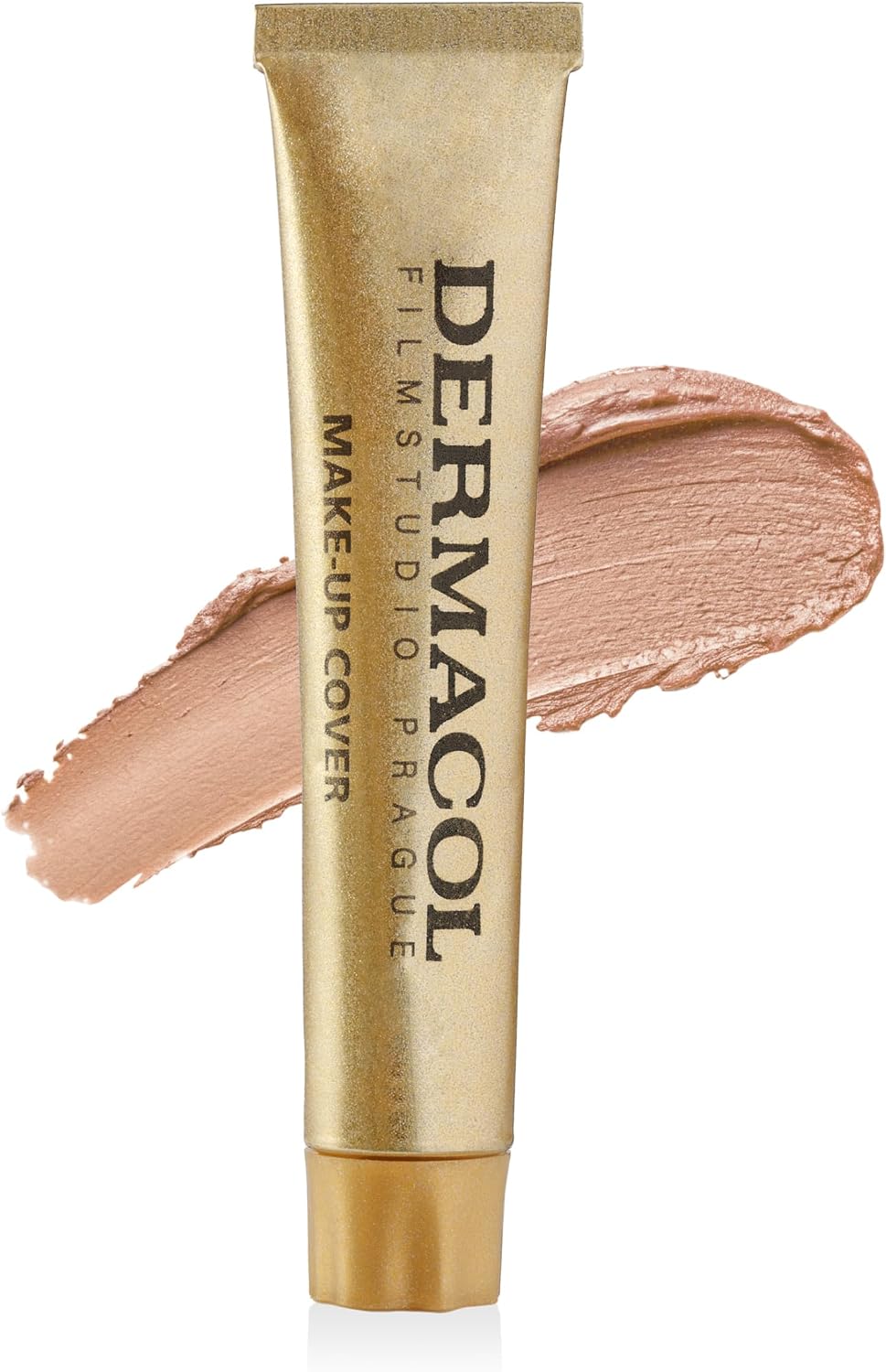 Detalle de Dermacol Full Coverage Foundation SPF 30 (Matte, Waterproof) Shade 215 – Liquid Makeup for oily, acne-prone skin