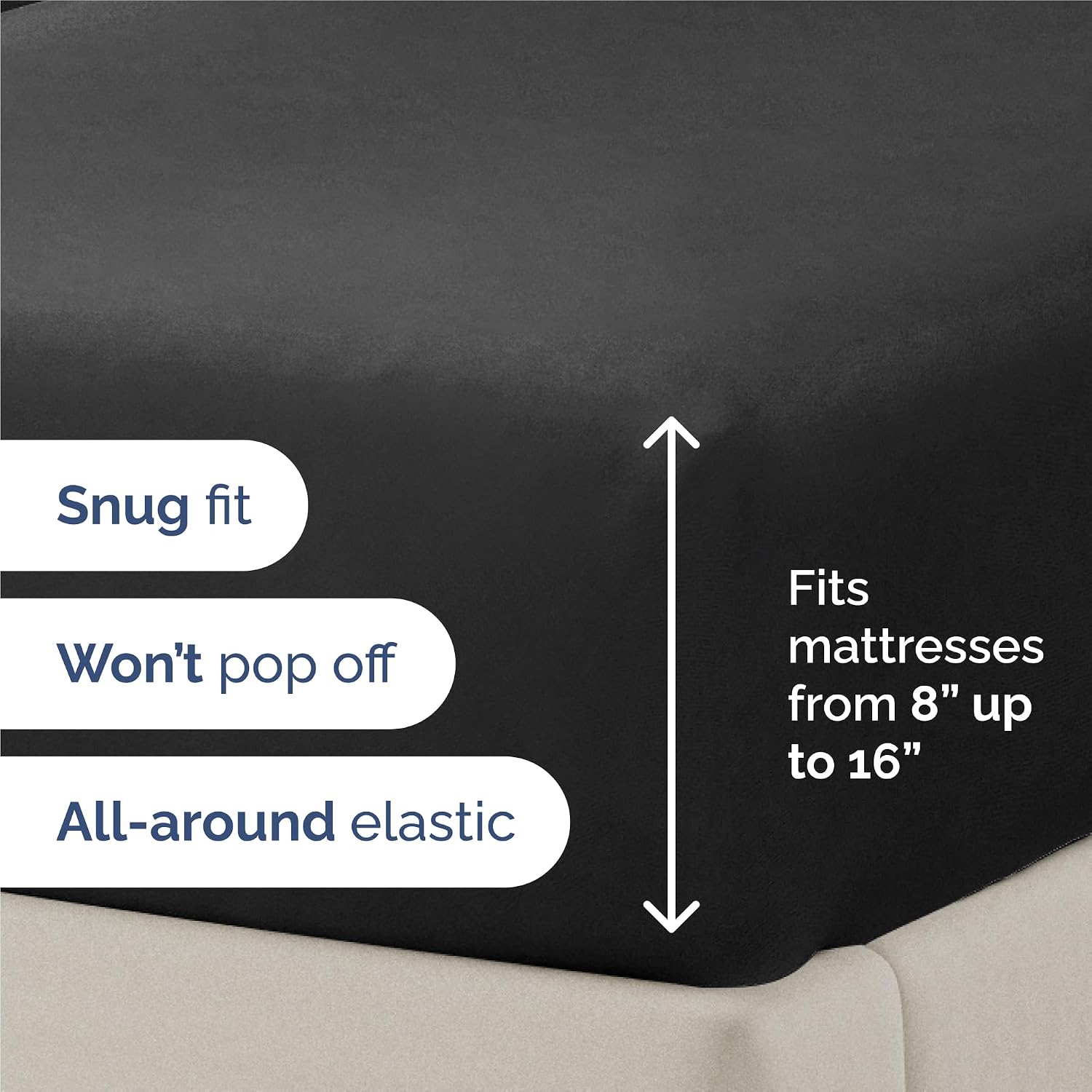 Detalle de King 6-Piece Sheet Set